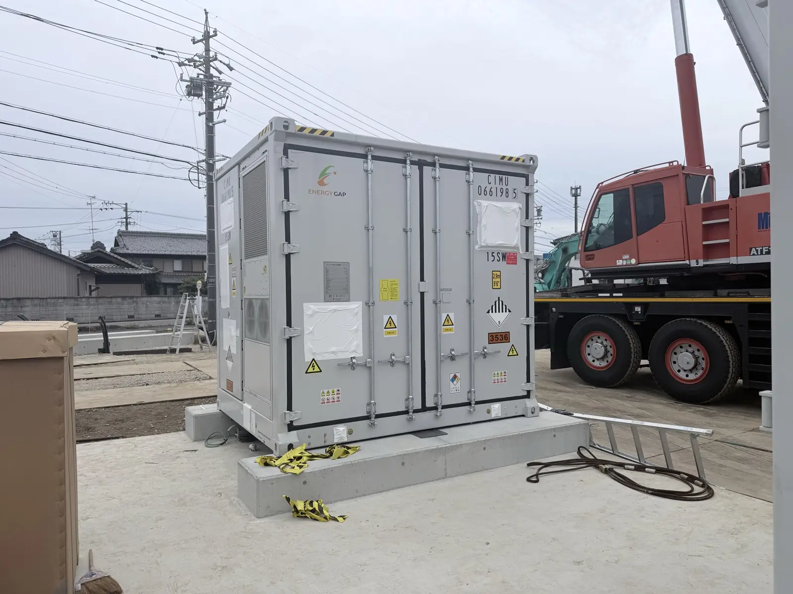 岐阜県 高圧系統用蓄電所(1,999kW/7,996kWh)